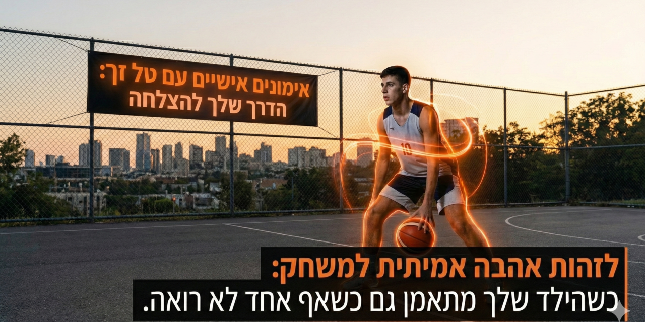 איך לזהות אהבה אמיתית למשחק? הסימנים שכל הורה לכדורסלן חייב להכיר 🏀💡