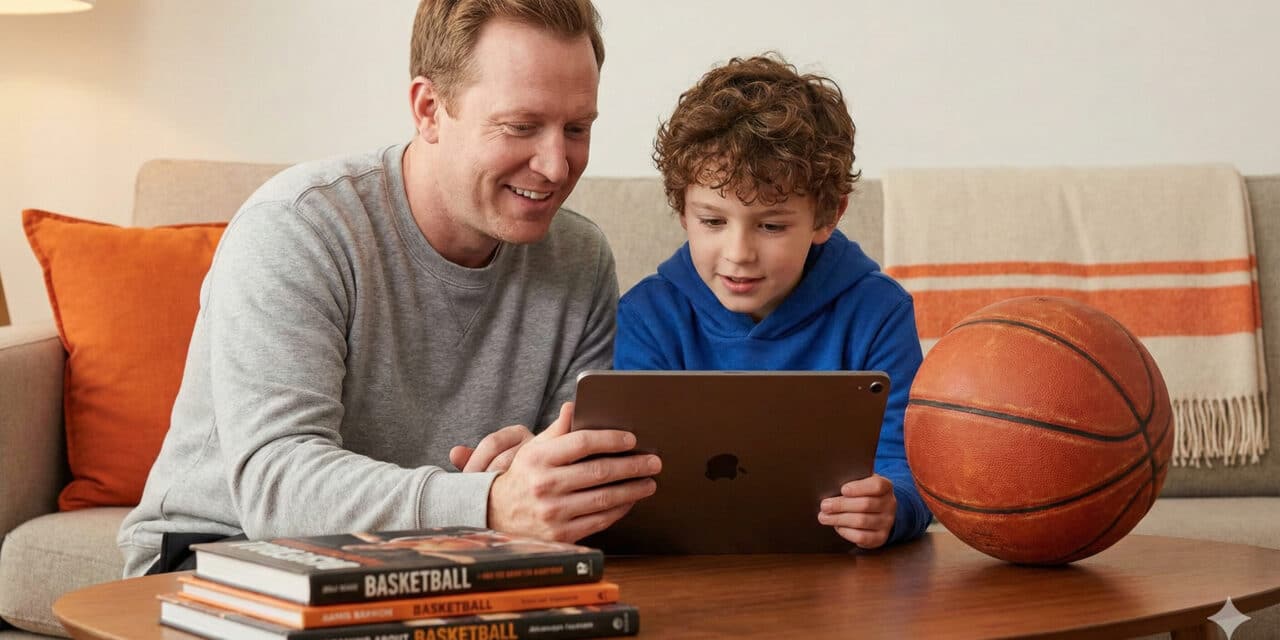 איך לגרום לילד להתאמן בכדורסל בלי לבקש?