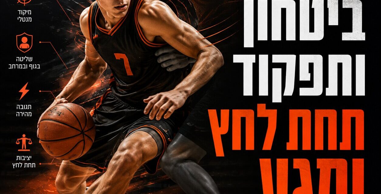 מה כדורסלנים צעירים יכולים ללמוד מקרב מגע? על ביטחון, מגע ולחץ במגרש