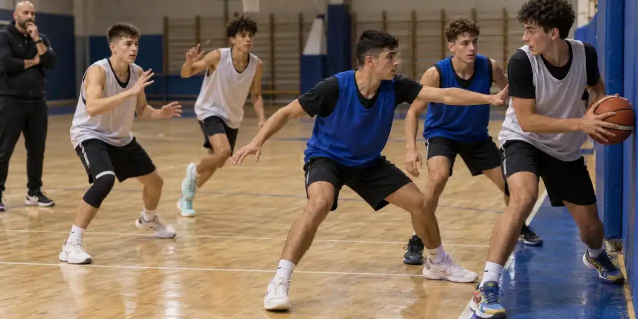 תרגילי לחץ בכדורסל: שלושה מבנים לאימון מסודר